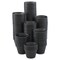 Dart Polystyrene Portion Cups, 4oz, Black, PK2500 P400BLK - alternate 2